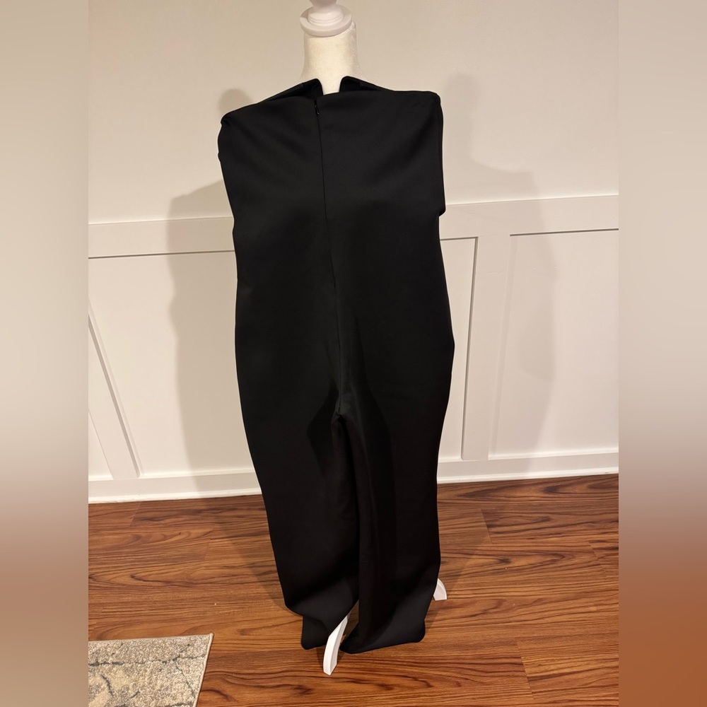 Good American Black Zip-Up Top